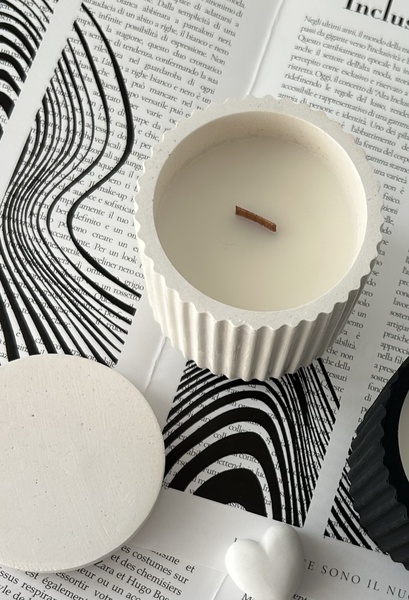 Ароматическая свеча «Мандарин и хвоя»