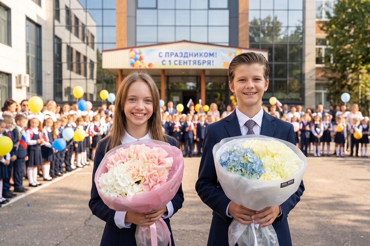 Букет на 1 сентября в Самаре