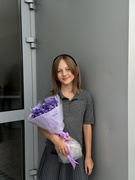 Монобукет из 15 ирисов — 2