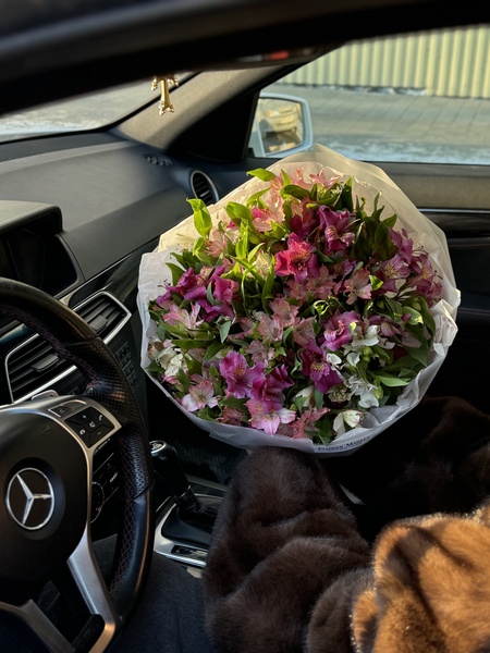 Букет альстромерии (21 шт)