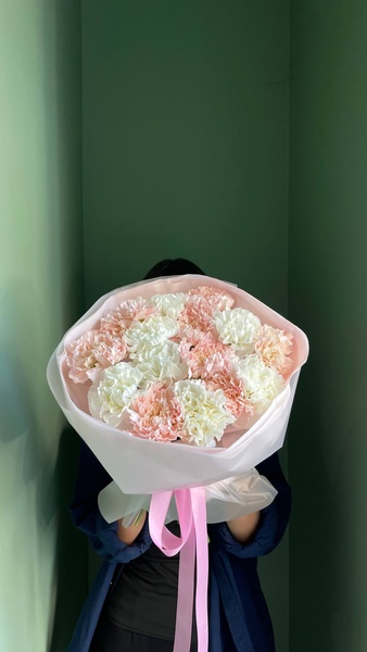 Букет диантусов (15 шт)