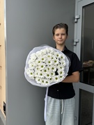 Монобукет из 7 веточек хризантем — 1