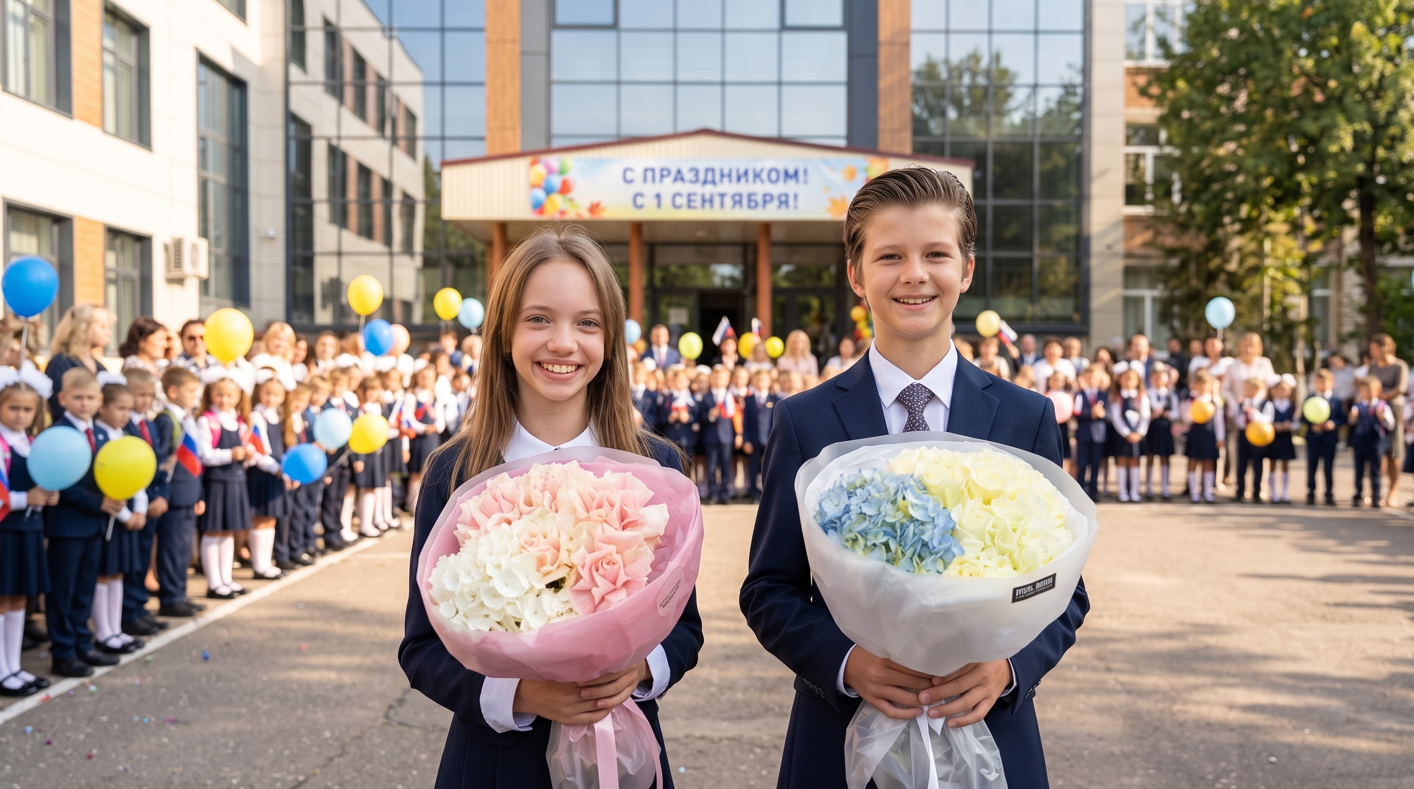 Букет на 1 сентября в Самаре